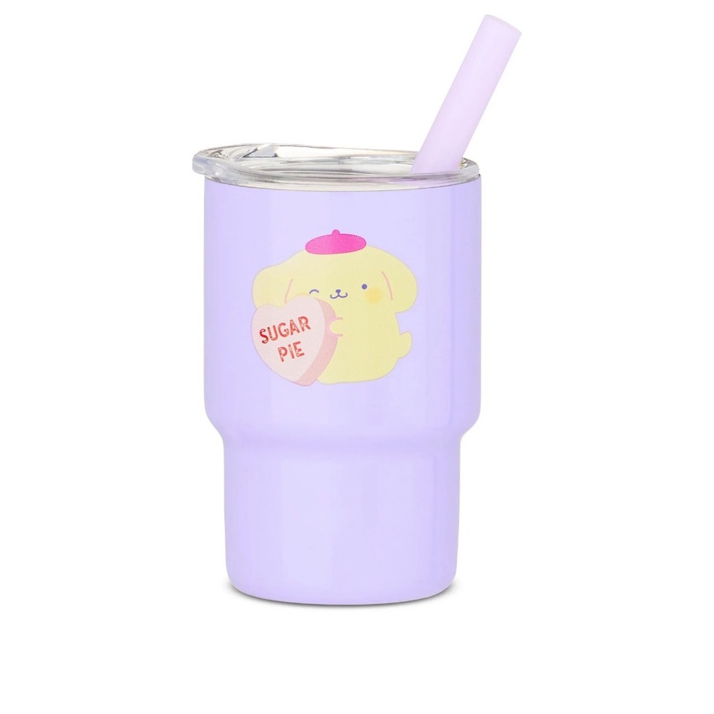 Pompompurin & Hello Kitty 3 oz Stainless Steel Mini Tumbler w/o Handle - Picture 2 of 5